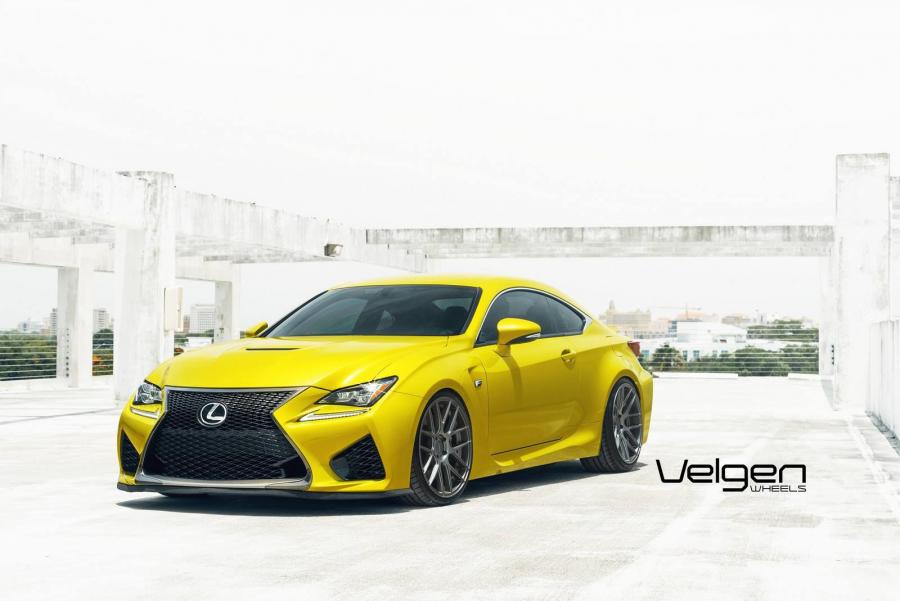  Lexus RC F on Velgen Wheels 2015 года  (фото 7 из 16)
